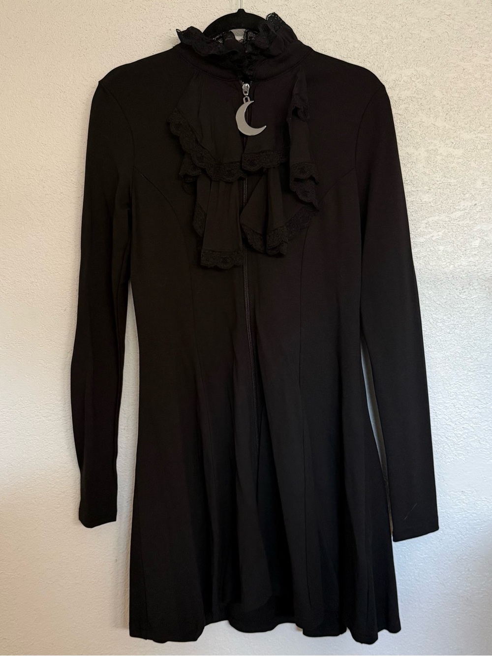 Killstar Claire Voyant Collar Dress - Picture 3 of 5